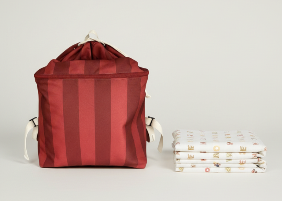 Mochila Ritmo + Lençol Letras